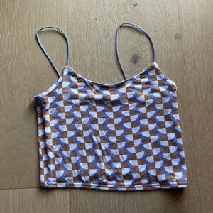 Pacsun patterned tank top